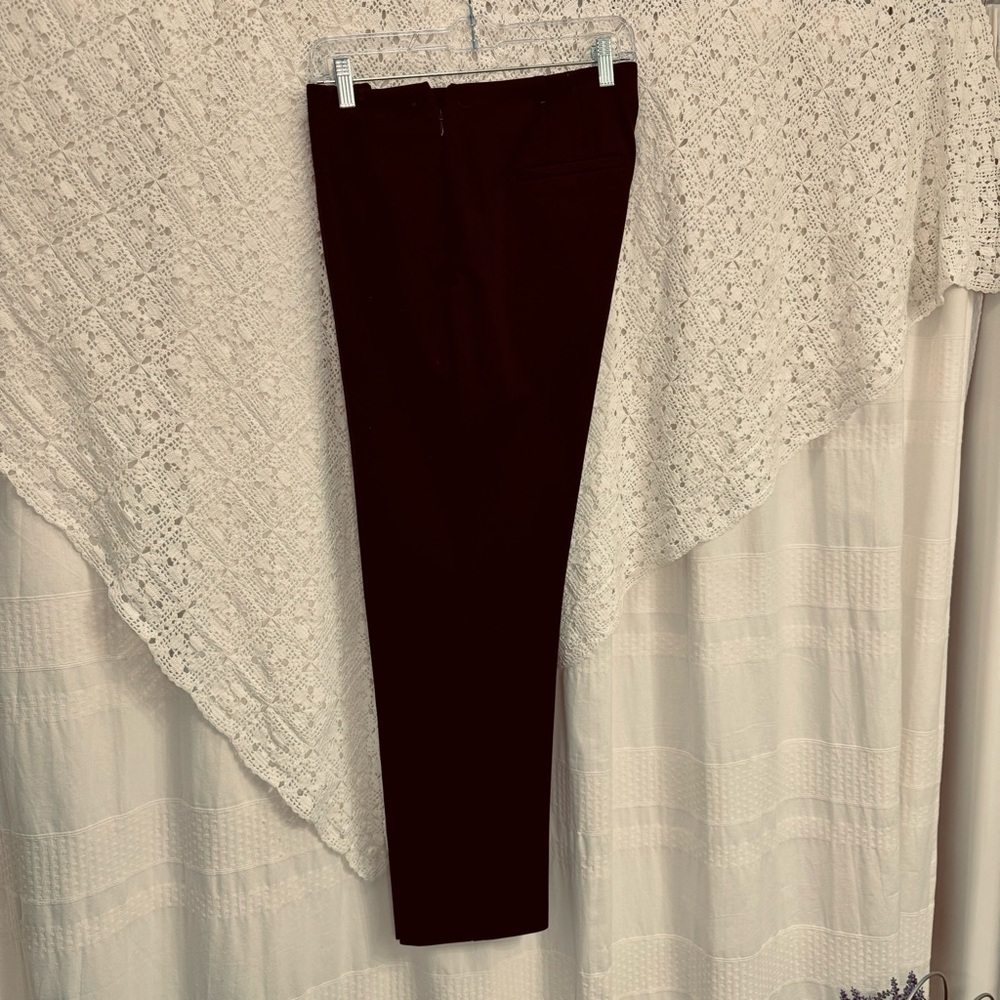 Talbots Women’s Brown Bi-Stretch Straight Leg Pants
